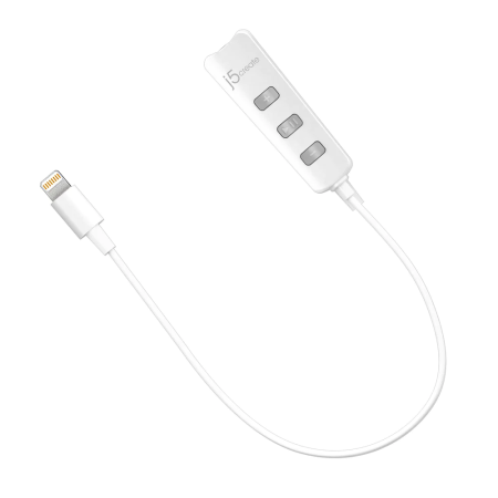 J5create JLA160 Premium Audio Adapter with Lightning® Connector
