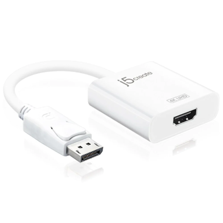 J5create JDA158 DisplayPort™ to 4K HDMI Active Adapter