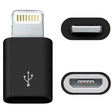 PQI  iDongle blacK - micro-usb to Lightning adapter