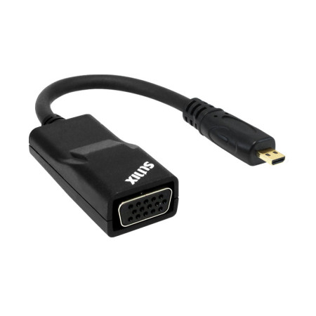 Sunix H2V57C0 miCro-HDMi to VGA 80mm
