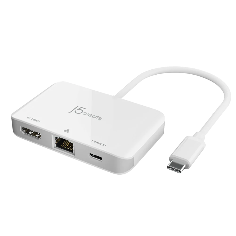 J5create JCA351 USB-C® to 4K HDMI™ Ethernet Adapter