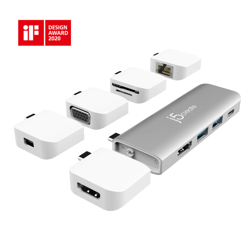 J5create JCD389 USB-C™ Multi-Display Modular Dock