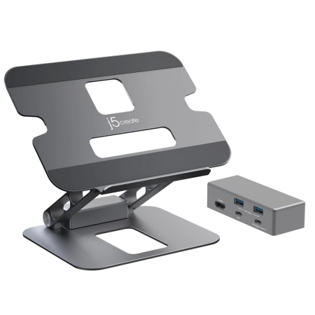 J5create JTS327 Multi-Angle 4K Docking Stand