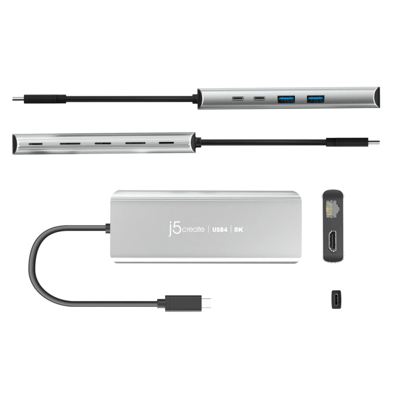 J5create JCD403 USB4® 8K Multi-Port Hub
