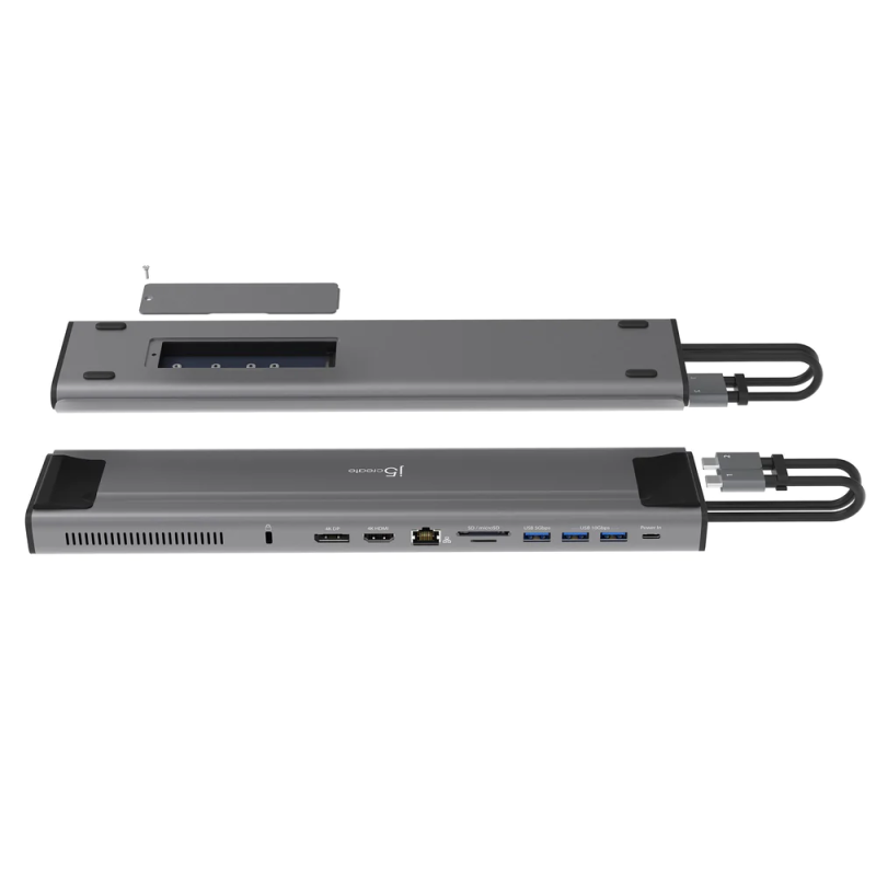 J5create JCD552 M.2 NVMe® USB-C® Gen 2 Docking Station