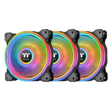 ThermalTake  RIING QUAD 12 RGB RADIATOR BLACK