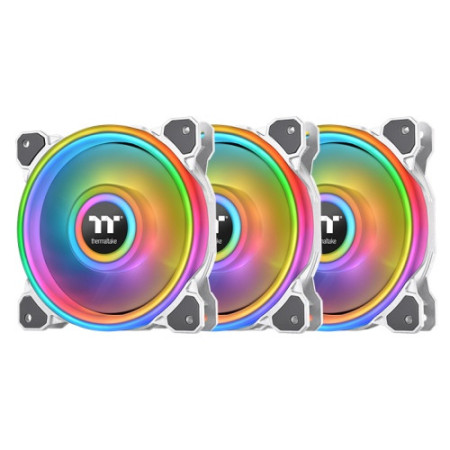 ThermalTake  RIING QUAD 14 RGB 3PK WHITE