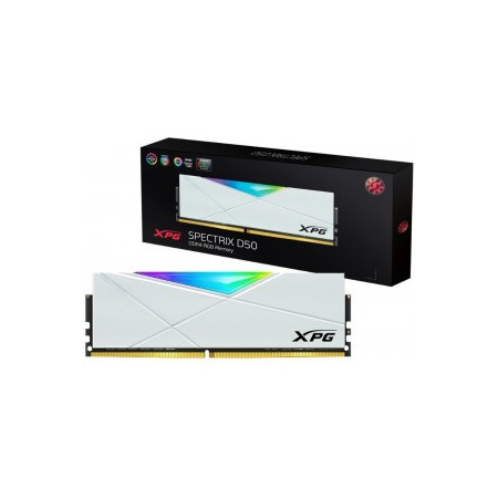 Adata Spectrix DDR4-3600 16GB RGB D50 White