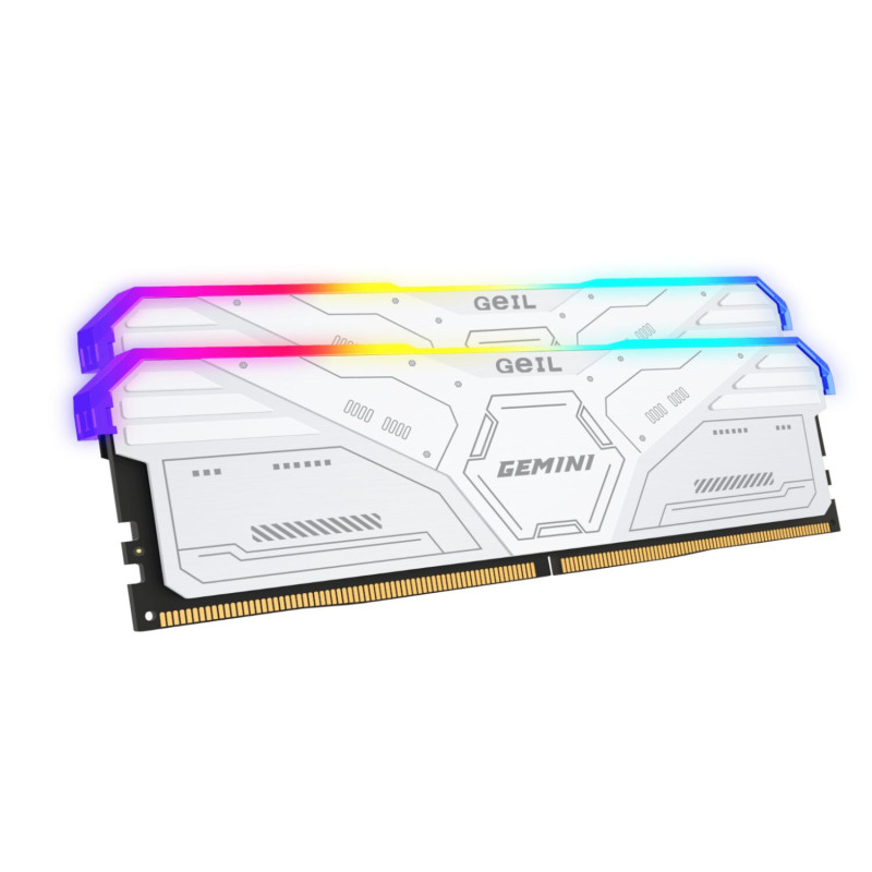 Geil Gemini DDR5-6000MHz 32GB(2X16GB) RGB White