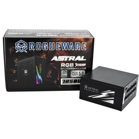 ROGUEWARE ASTRAL SERIES 1050W FULLY MODULAR 80+ PLATINUM POWER SUPPLY