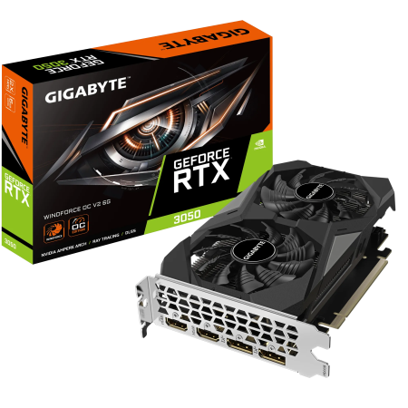 GIGABYTE RTX™ 3050 WINDFORCE OC V2 6G