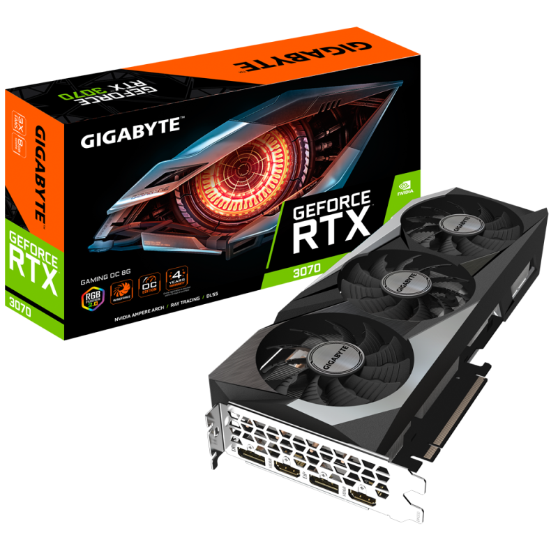 GIGABYTE RTX™ 3070 GAMING OC 8G