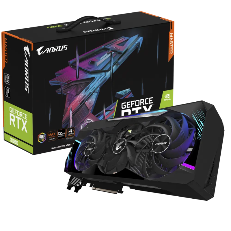 GIGABYTE AORUS RTX™ 3080 MASTER 12G