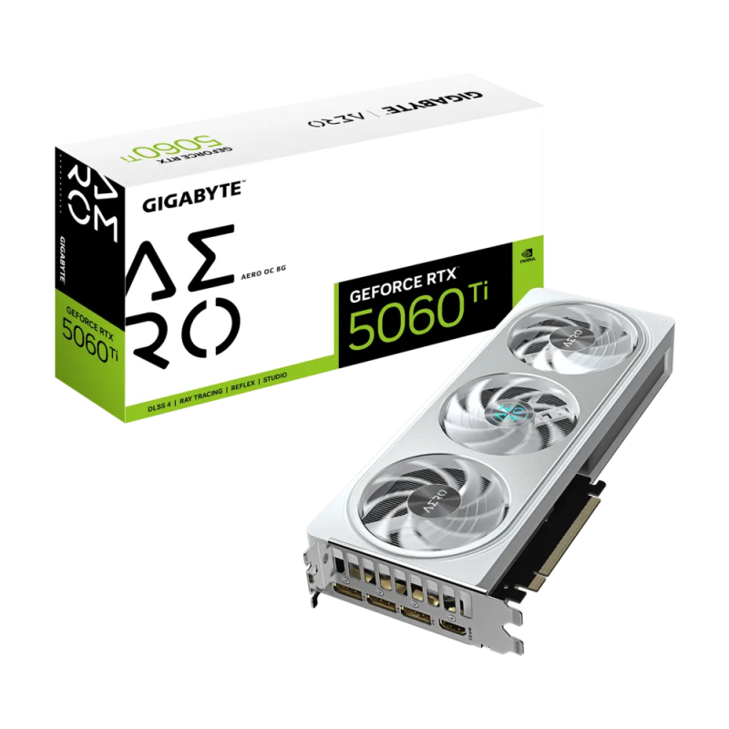 GIGABYTE RTX™ 5060 Ti AERO OC 8G