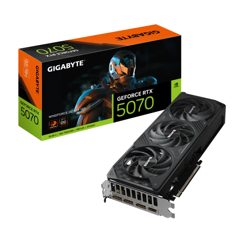 GIGABYTE RTX™ 5070 WINDFORCE OC SFF 12G