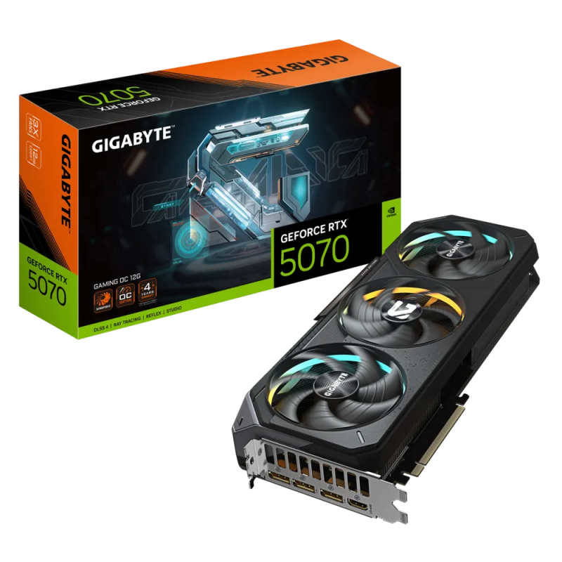 GIGABYTE RTX™ 5070 GAMING OC 12G