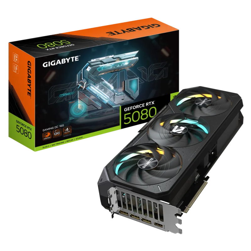 GIGABYTE RTX™ 5080 GAMING OC 16G