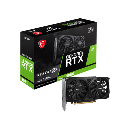 MSI RTX™ 3050 VENTUS 2X 6G OC