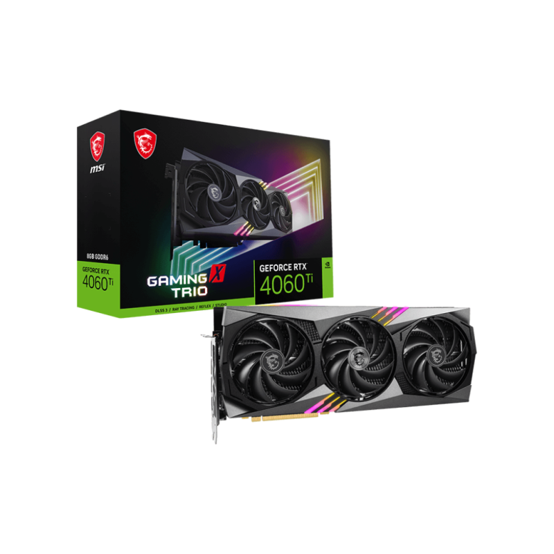 MSI RTX™ 4060 Ti GAMING X TRIO 8G