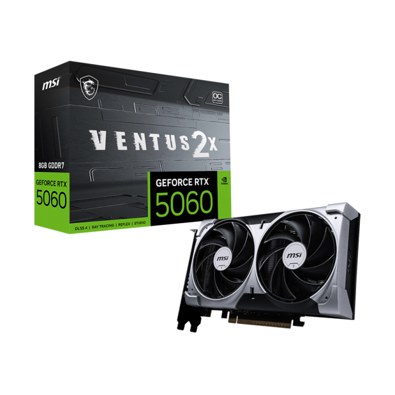MSI RTX™ 5060 8G VENTUS 2X OC