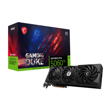 MSI RTX™ 5060 Ti 8G GAMING DUKE 3X OC
