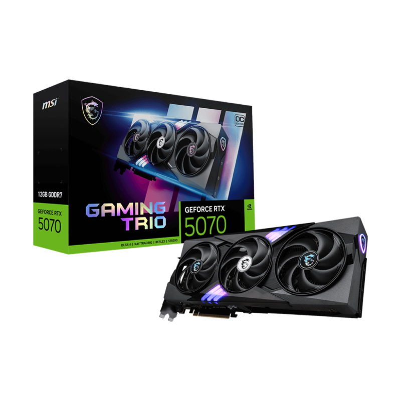 MSI RTX™ 5070 12G GAM TRIO OC