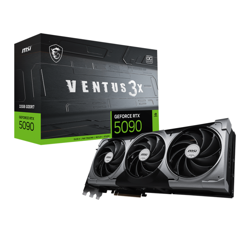 MSI RTX™ 5090 32G VENTUS 3X OC