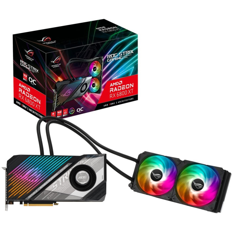ASUS RX6800XT-Strix Liquid Cooled