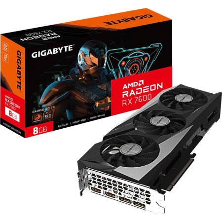 GIGABYTE Radeon™ RX 7600 GAMING OC 8G