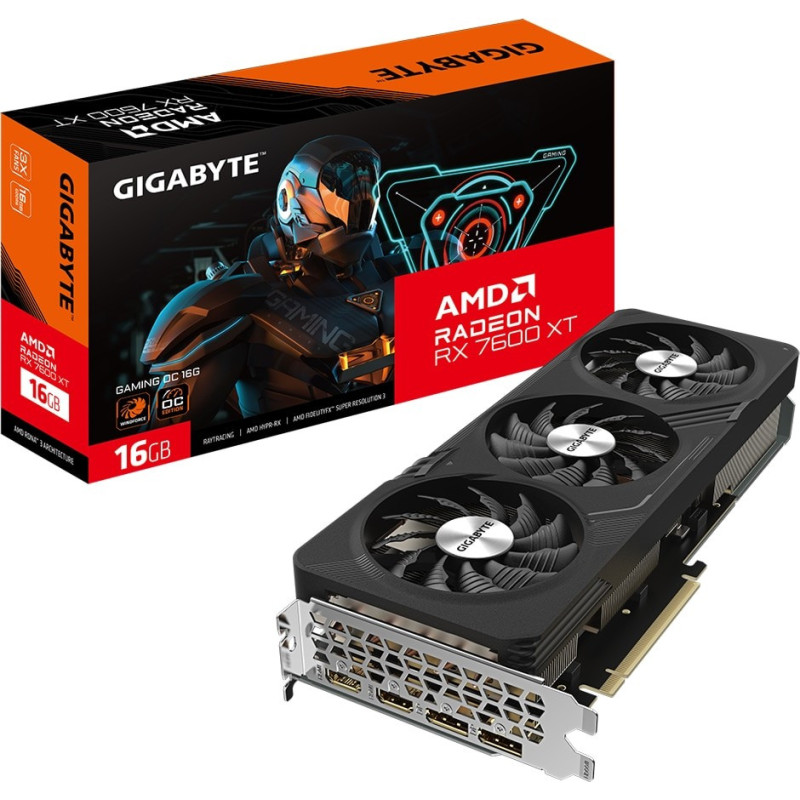 GIGABYTE Radeon™ RX 7600 XT GAMING OC 16G