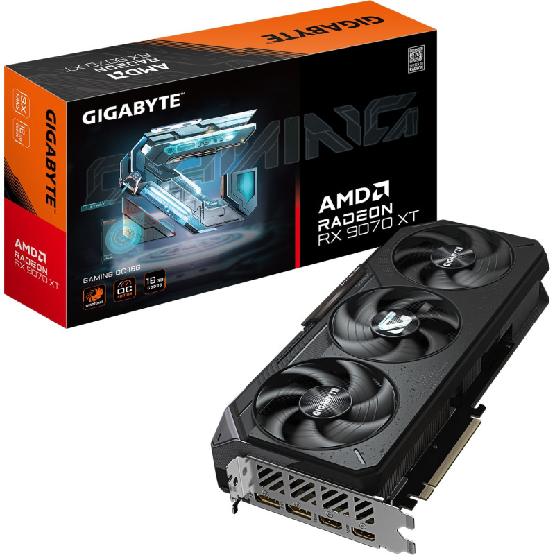 GIGABYTE Radeon™ RX 9070 XT GAMING OC 16G