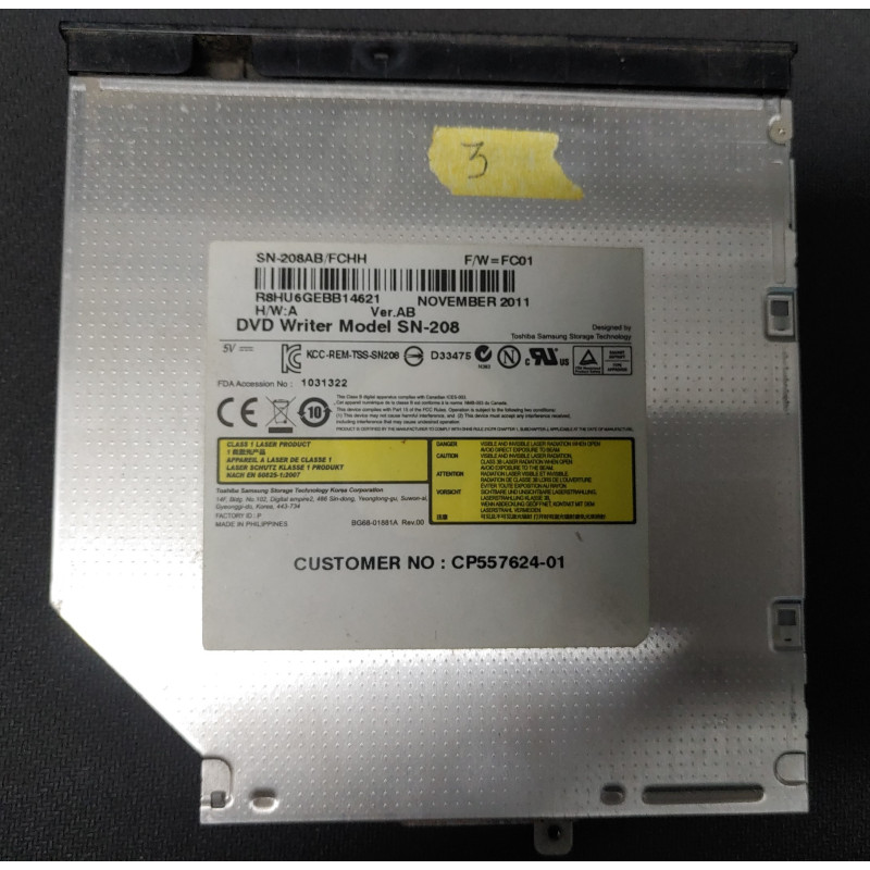 Fujitsu Lifebook AH530 DVD Rom