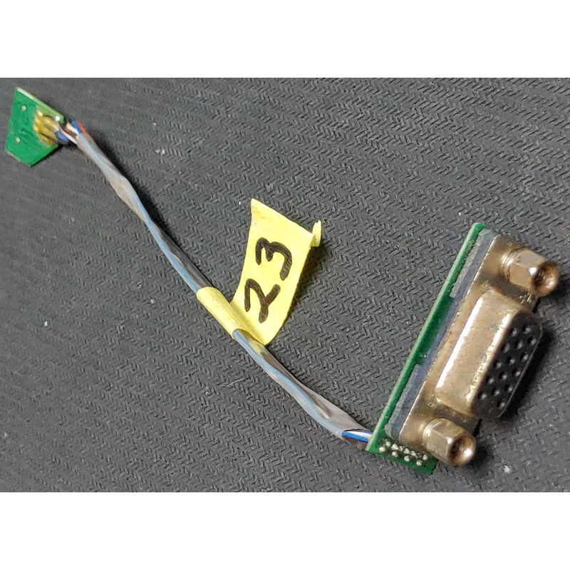 IBM 1834-S4G VGA Connector Board and Cable
